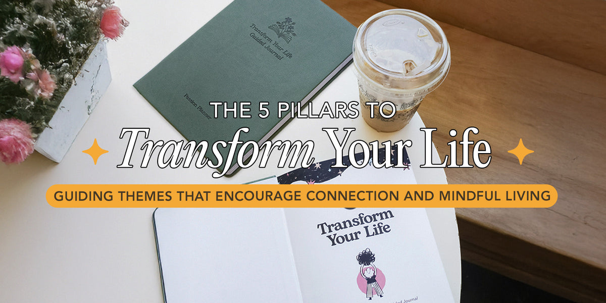 How to transform your life with one journal: the 5 themes that encourage connection and mindful living