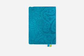 Blue Starry Jellyfish 2026 Weekly Passion Planner