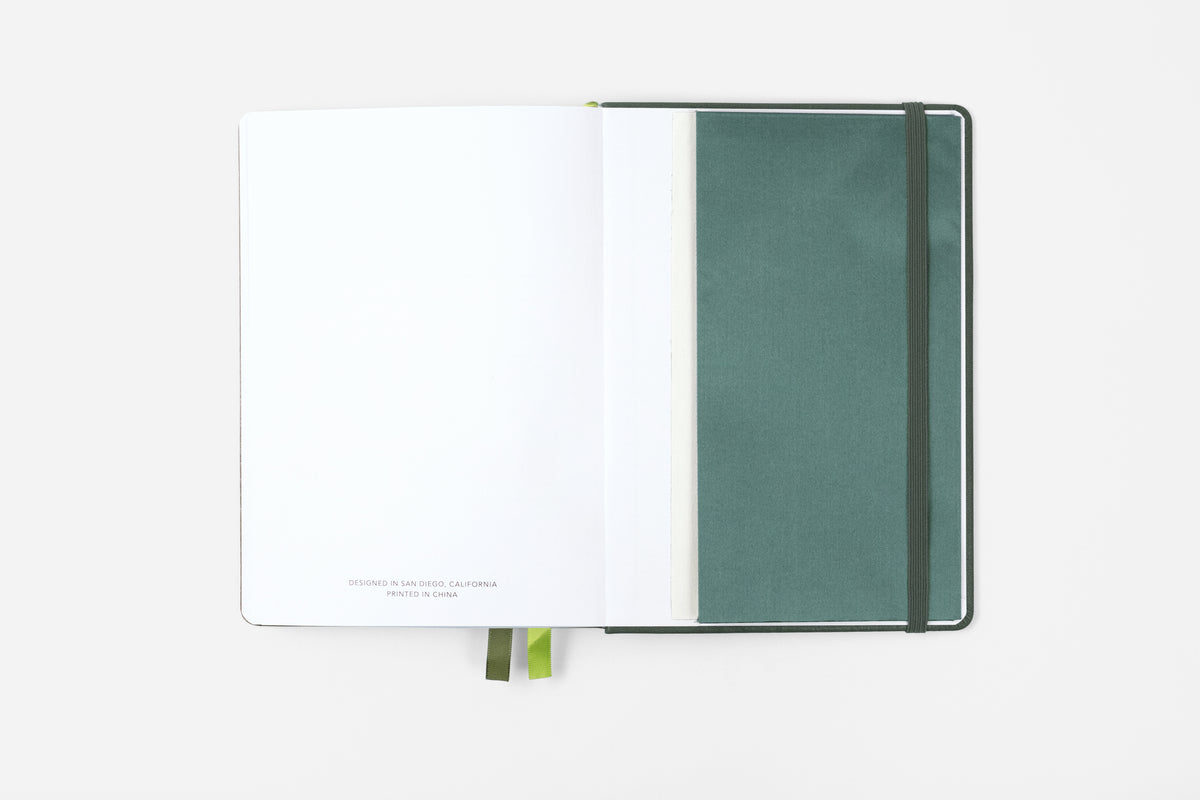 52-week journal back pocket