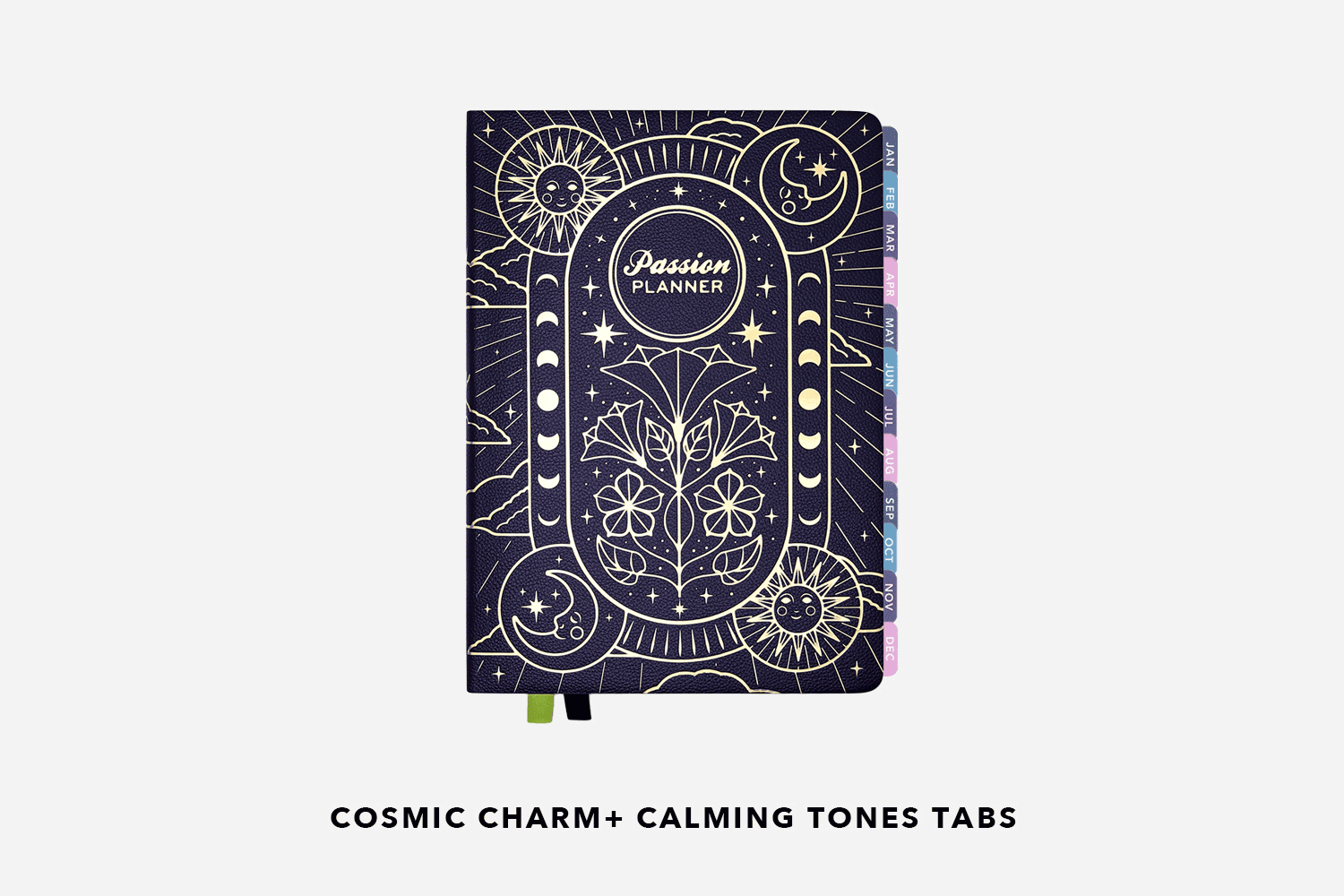 cosmic charm planner and monthly tabs combinations 