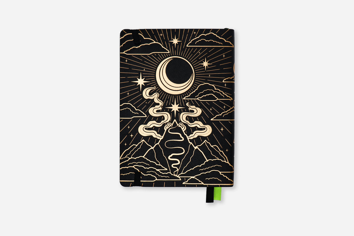 cosmic charm undated weekly planner cover