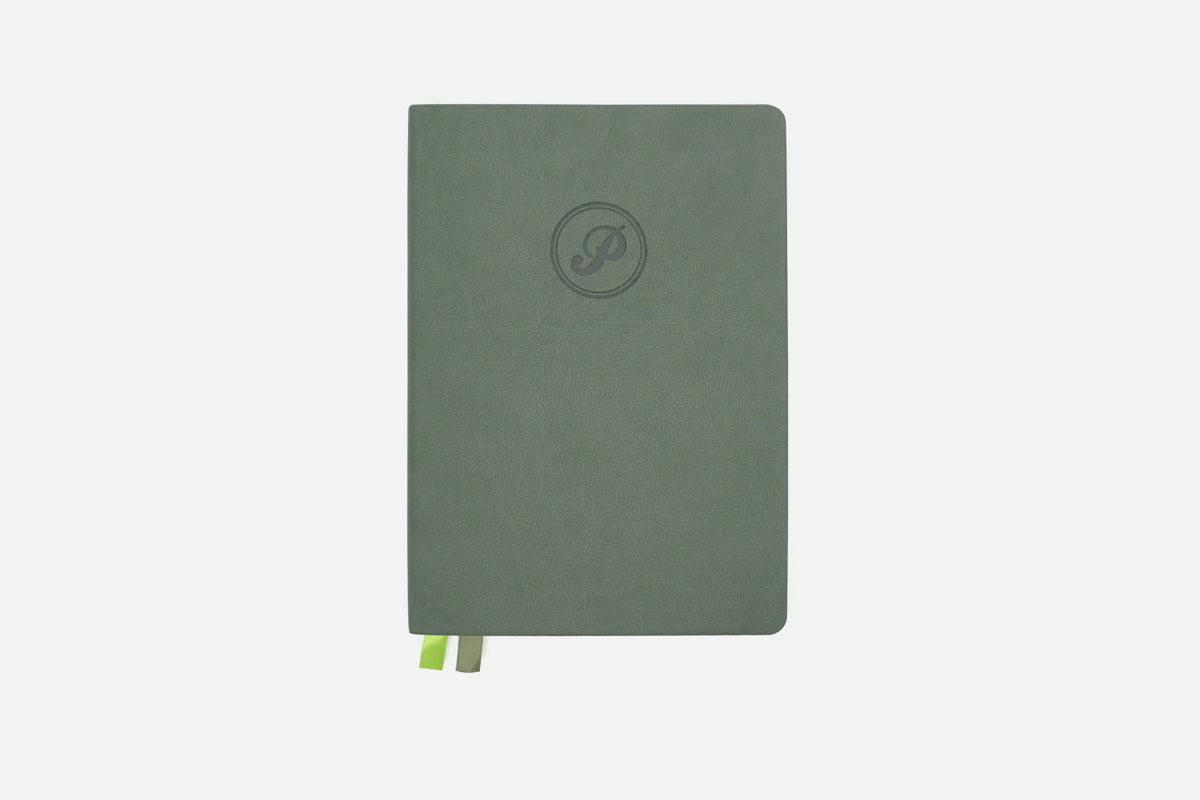 calm green bullet journal