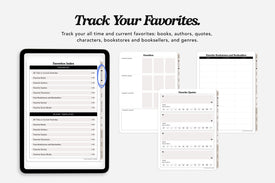 Digital Reading Journal: Track Your Favorites