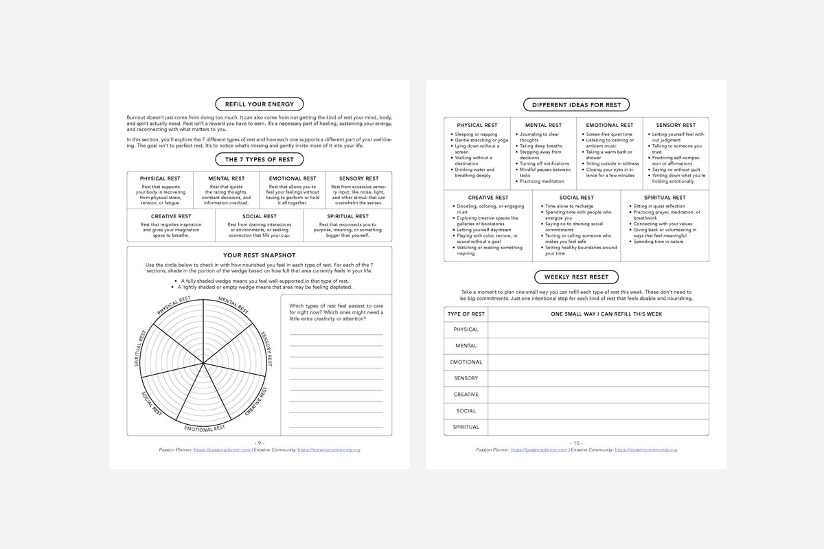 Burnout Recovery & Rest Planning Guide