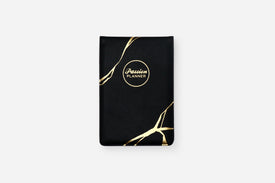 onyx kintsugi black notepad cover