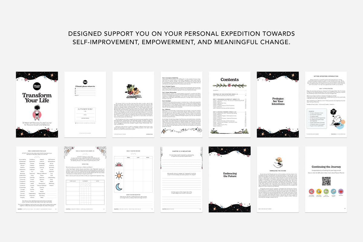 guided journal for personal growth and development
