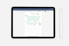 filled intentions setting page