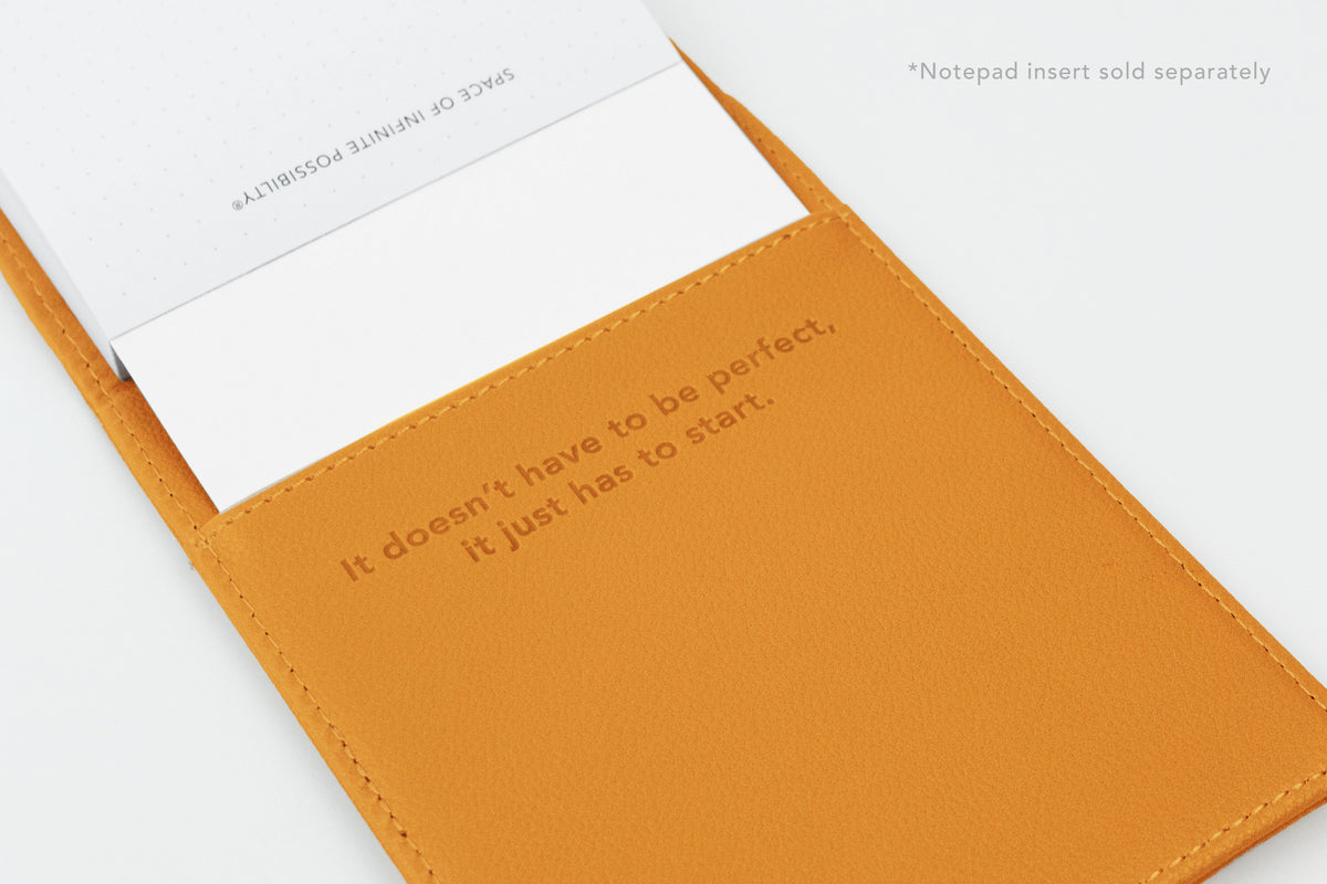 sunflower yellow notepad pocket