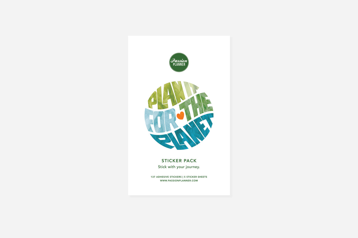 Plan It for the Planet Sticker Pack - Passion Planner