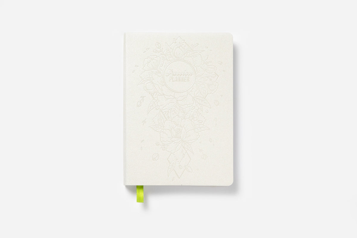 Daily Undated Blossom White - Passion Planner