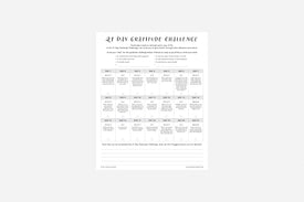 Gratitude Challenge - Passion Planner