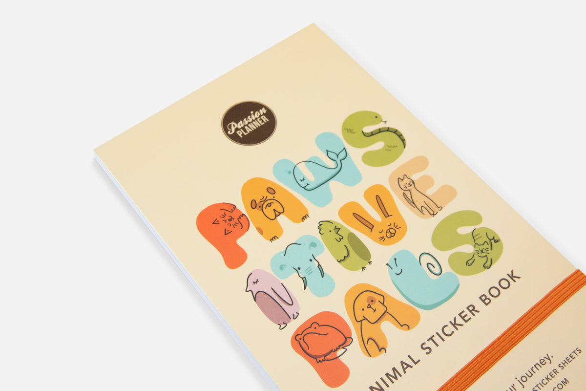 Pawsitive Pals Stickerbook - Passion Planner
