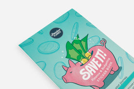 SAVE IT! Finance & Budgeting Sticker Book - Passion Planner