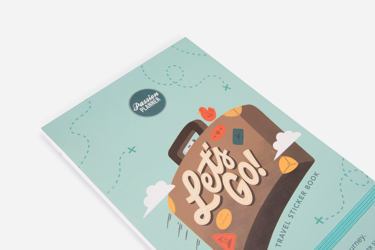 Let's Go! Travel Sticker Book - Passion Planner