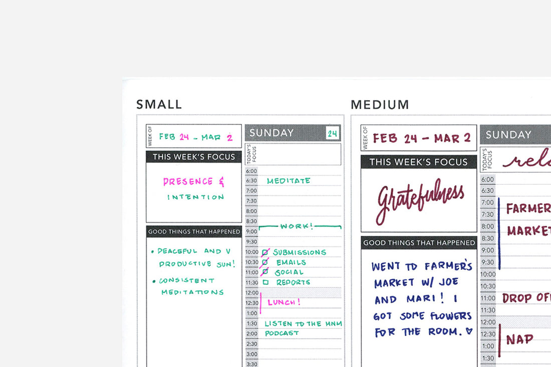 Handwriting Test - Passion Planner