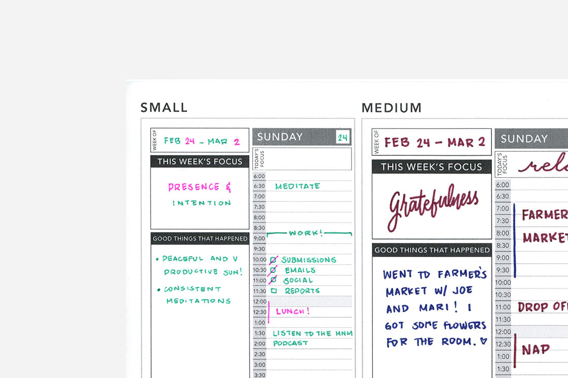 Handwriting Test - Passion Planner