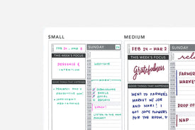 Handwriting Test - Passion Planner