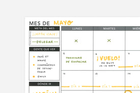 Weekly Undated Spanish - Passion Planner