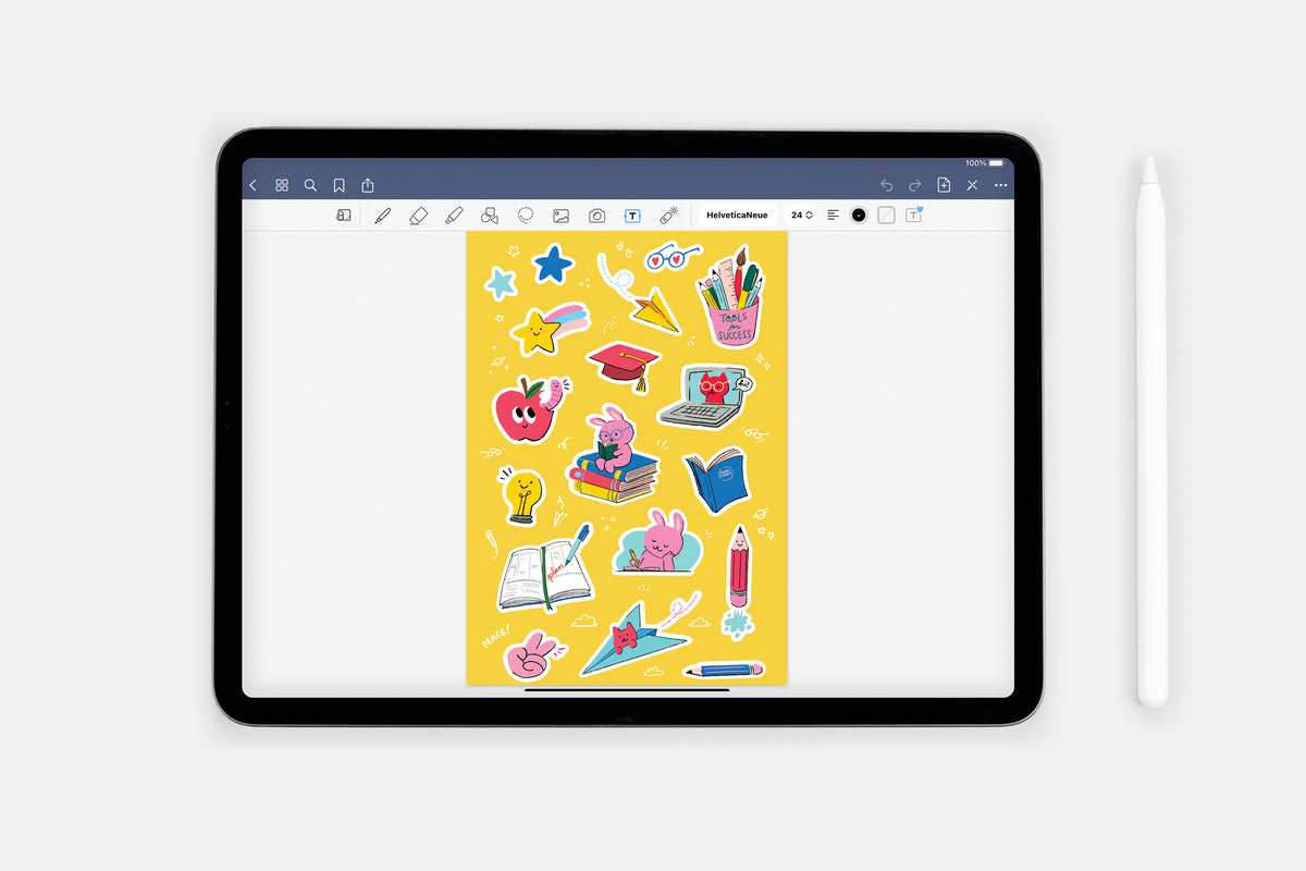 Digital Tools for School Sticker Book - Passion Planner
