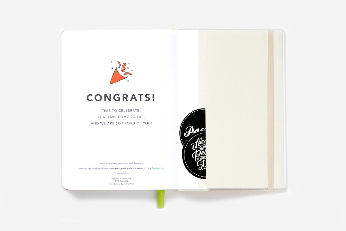 Daily Undated Blossom White - Passion Planner
