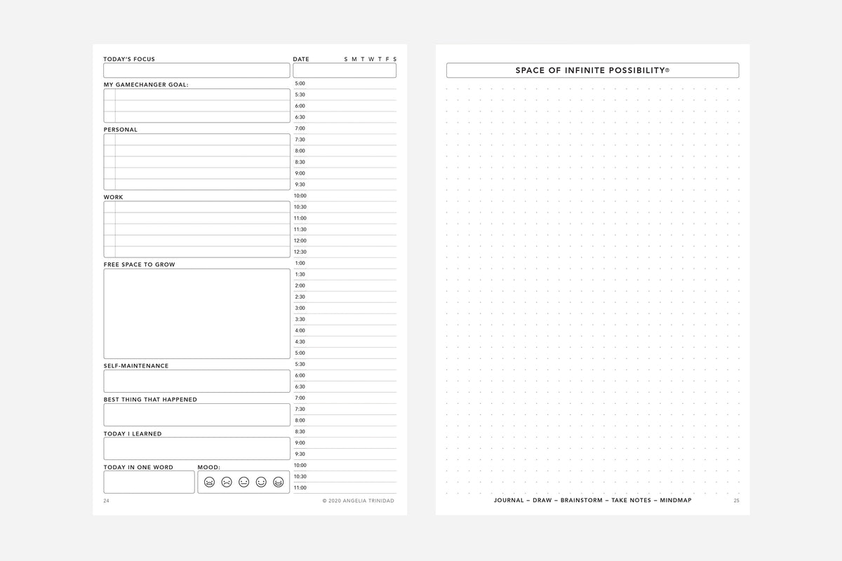 Daily Undated - Passion Planner