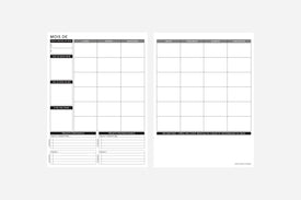 Weekly Undated French - Passion Planner