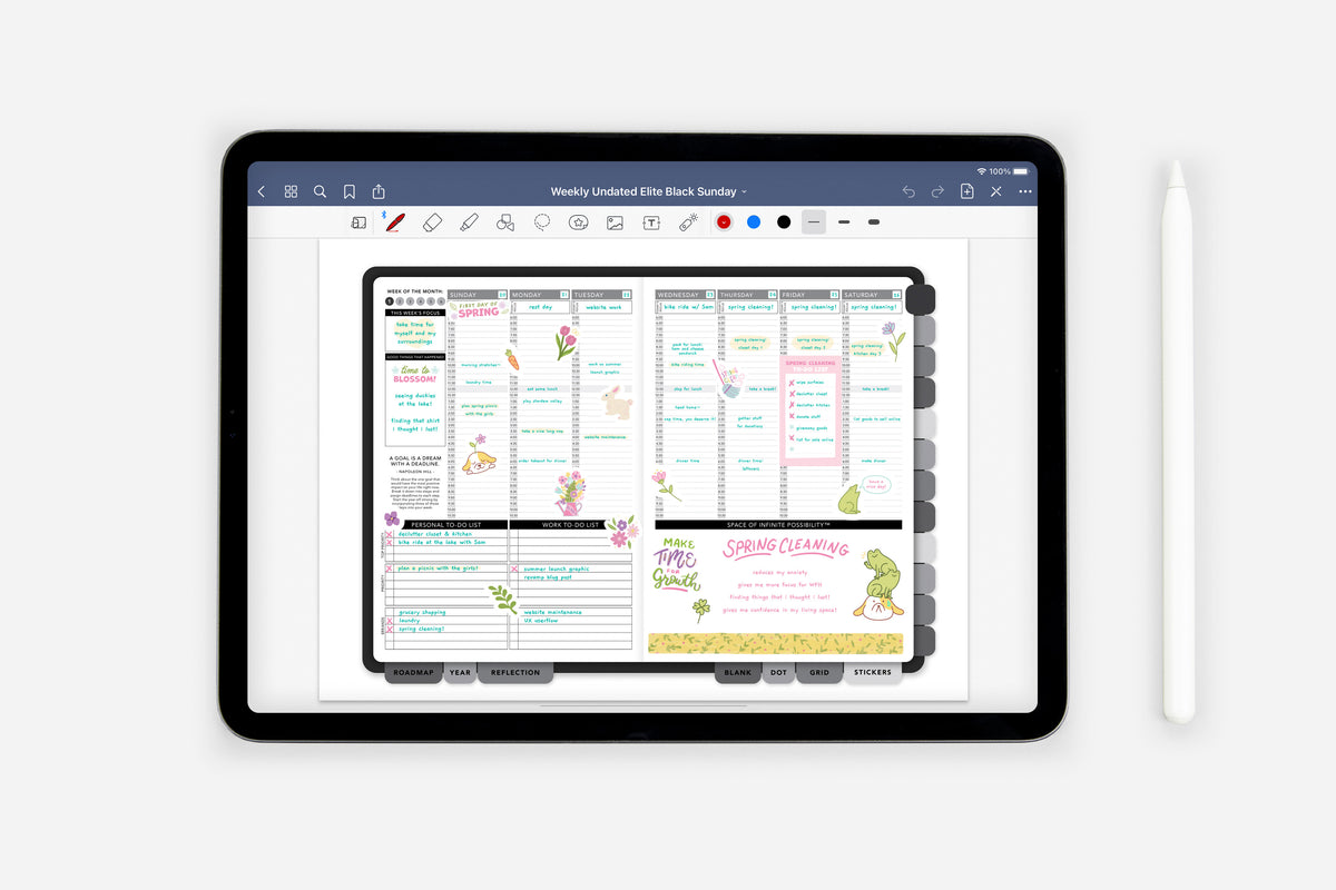 Digital Seasons of the Year Sticker Book - Passion Planner