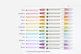 Passion Highlighters - Essentials (12-pack) - Passion Planner