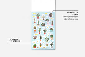 Houseplants Sticker Book - Passion Planner