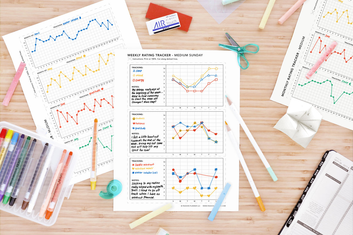 Rating Tracker PDF - Passion Planner