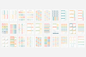 Digital Functional Trackers Sticker Book - Passion Planner