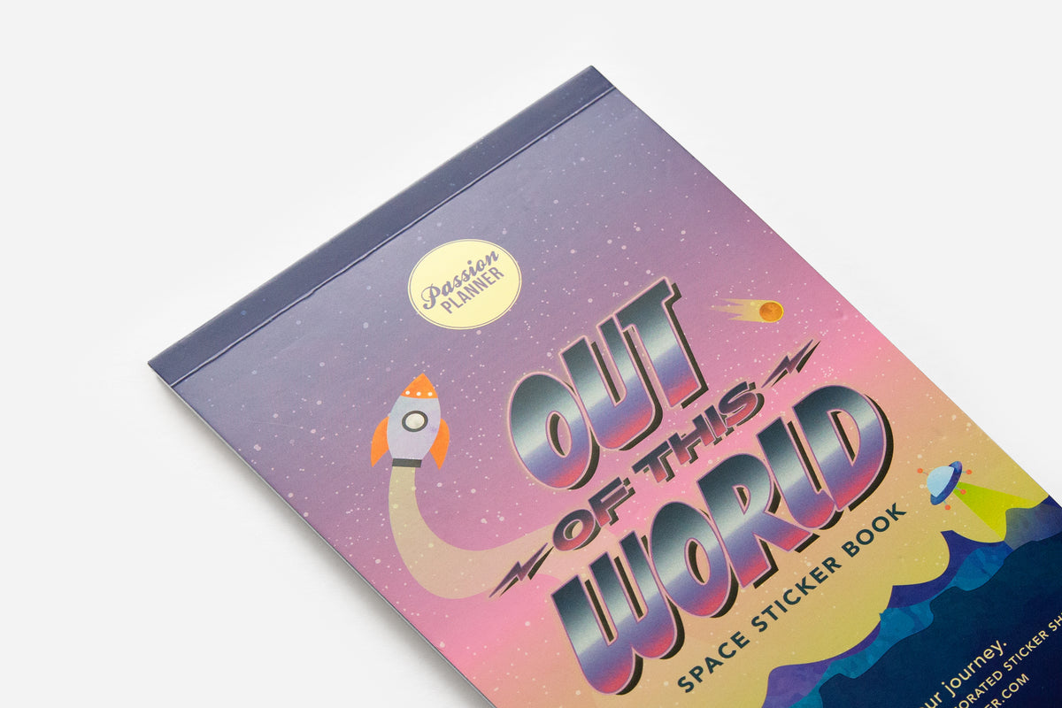 Out of this World! Space Sticker Book - Passion Planner
