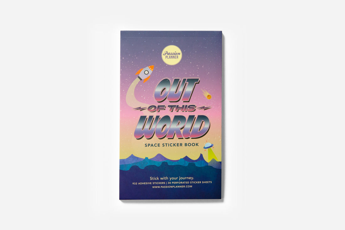 Out of this World! Space Sticker Book - Passion Planner