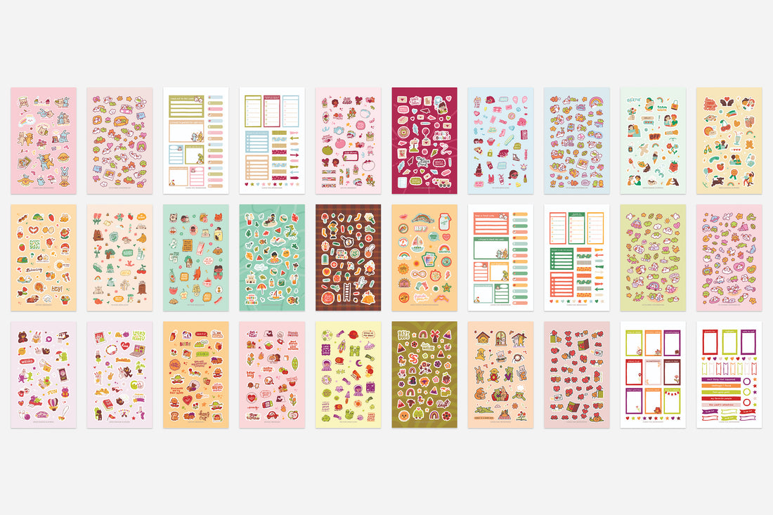Digital Friendship Sticker Book - Passion Planner